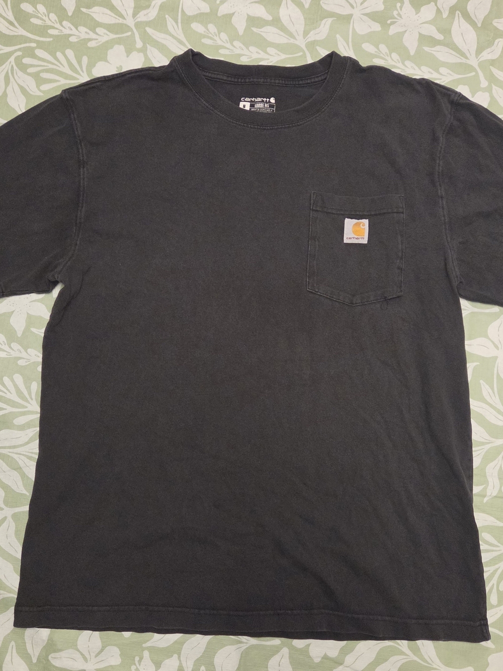 Carhartt Men's Black Pocket T-Shirt